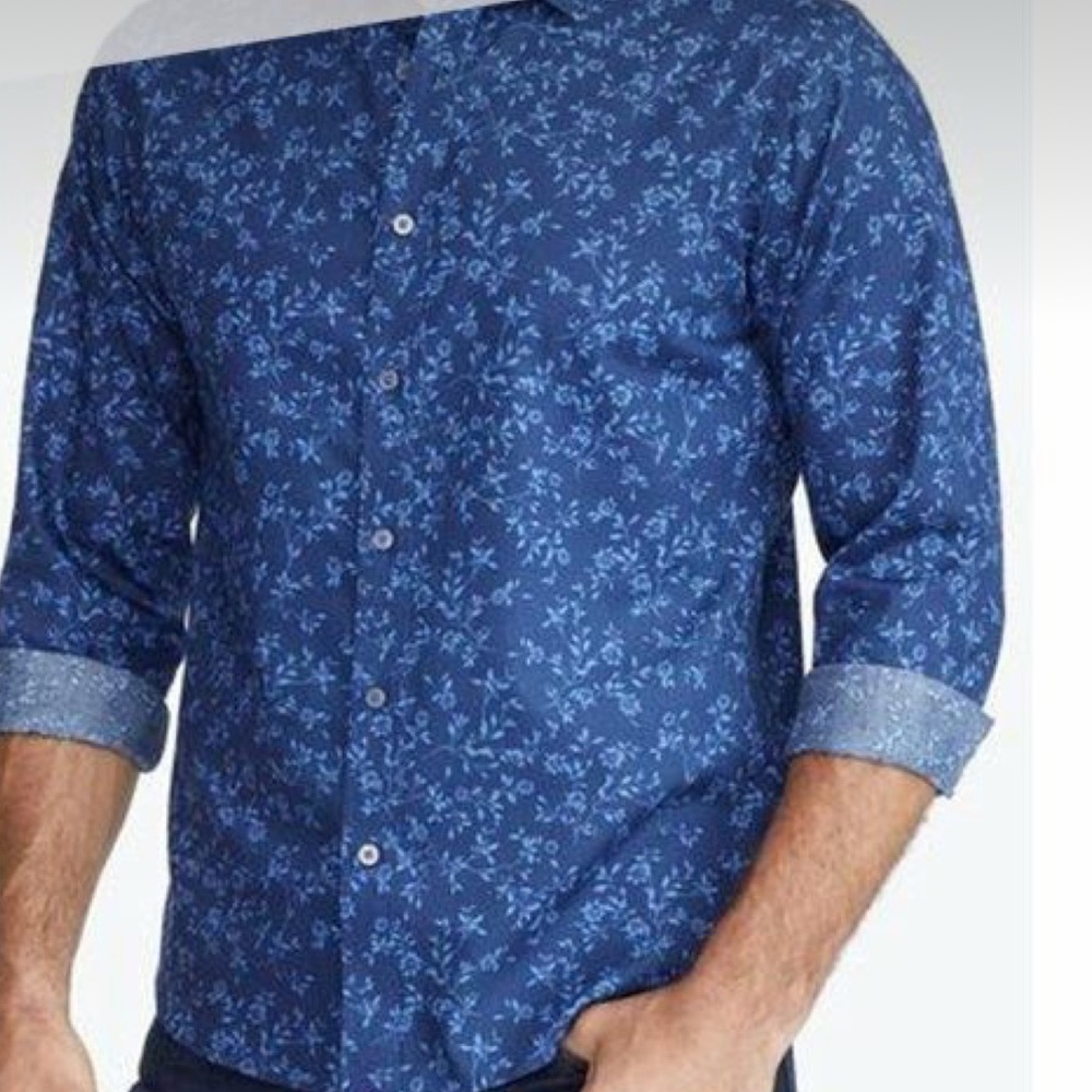 Untuckit Floral Button down shirt